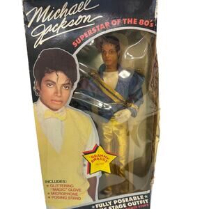 Vintage 1984 Michael Jackson Superstar of the 80’s Doll Grammy Awards LJN
